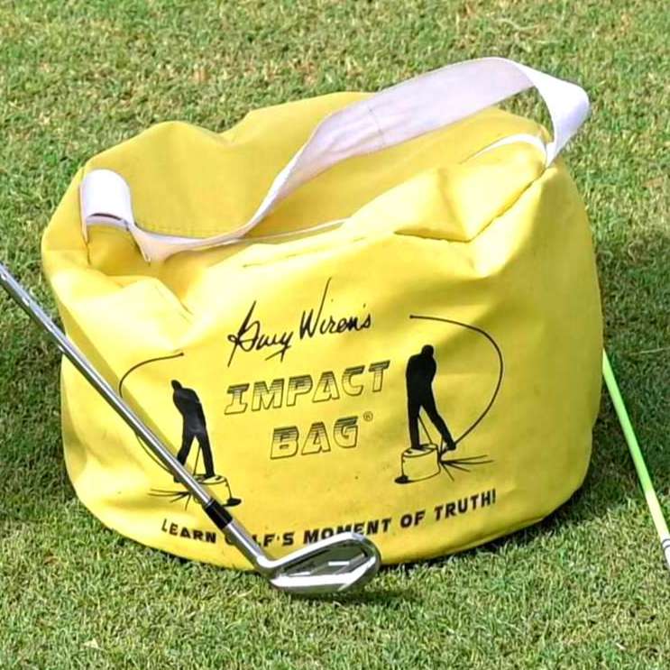 Impact Bag by Dr. Gary Wiren at Bender Golf Training Products