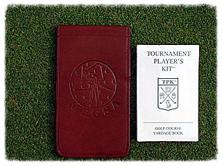 Leather Yardage Book (Brown Cover and Insert)