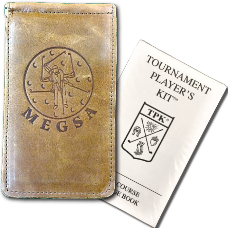 Leather Yardage Book (Brown Cover and Insert)