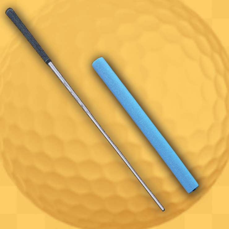 Shaft (with Noodle Option) for MB Shaft HolderBender Golf Training